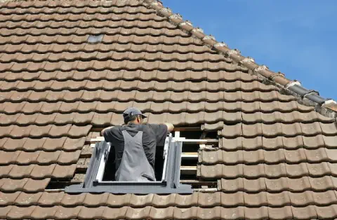 Pose de velux - Degré